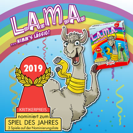 ,LAMA‘ ist nominiert zum Spiel des Jahres