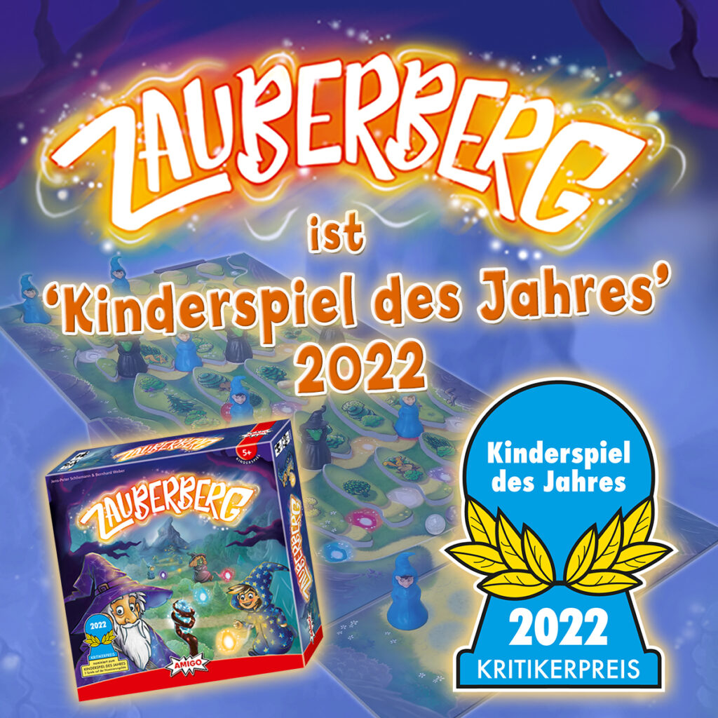 Zauberberg ist ‚Kinderspiel des Jahres 2022‘