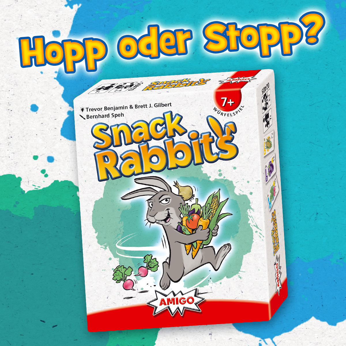 Das AMIGO Kartenspiel Snack Rabbits