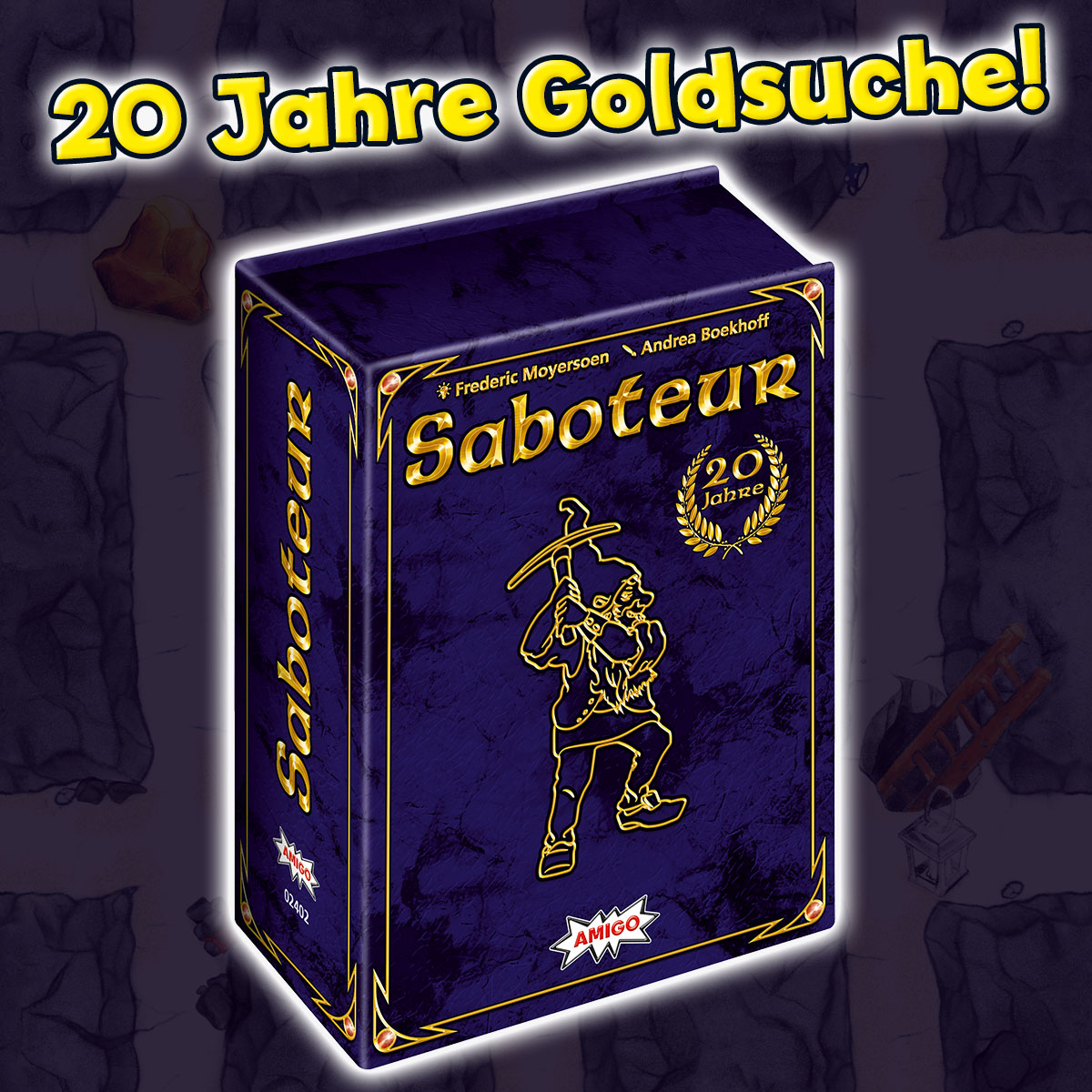 Das AMIGO Kartenspiel Saboteur – 20 Jahre-Edition