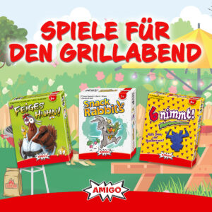 3 Spiele für den Grillabend